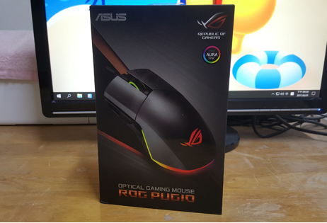 ASUS 華碩 RGB Pugio 電競光學滑鼠【開箱文】